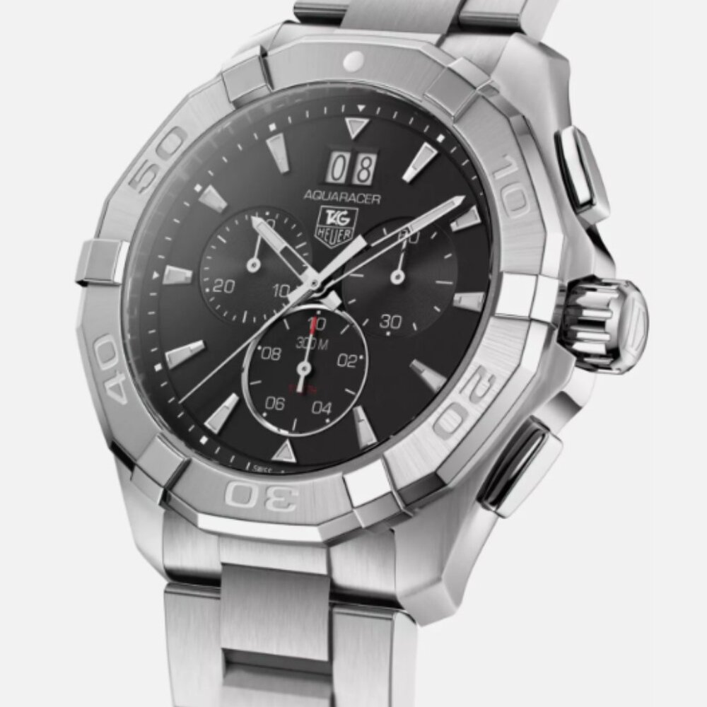 TAG Heuer Aquaracer Men's Black Watch - New in Box